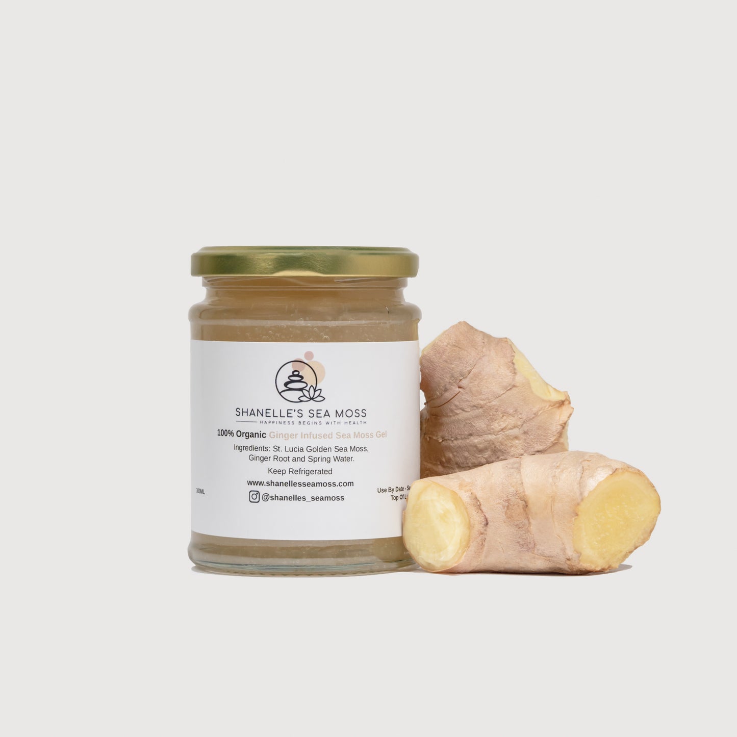 Ginger Infused Sea Moss Gel
