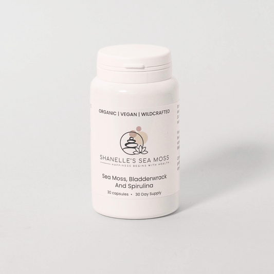 Sea Moss Bladderwrack & Spirulina Capsules - 30